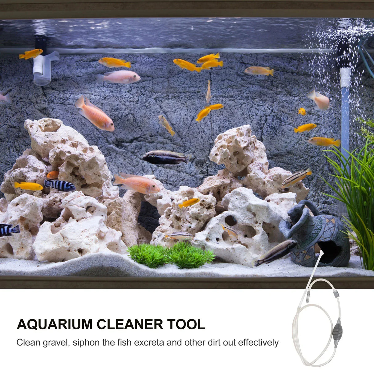 Water Changer Fish Tank Gravel Professional Tool Major