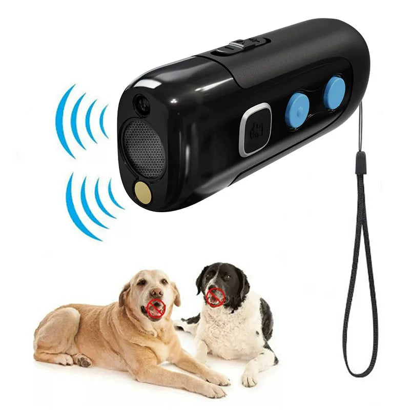 Ultrasonic Dog Repeller, Portable Dog Training Aids and