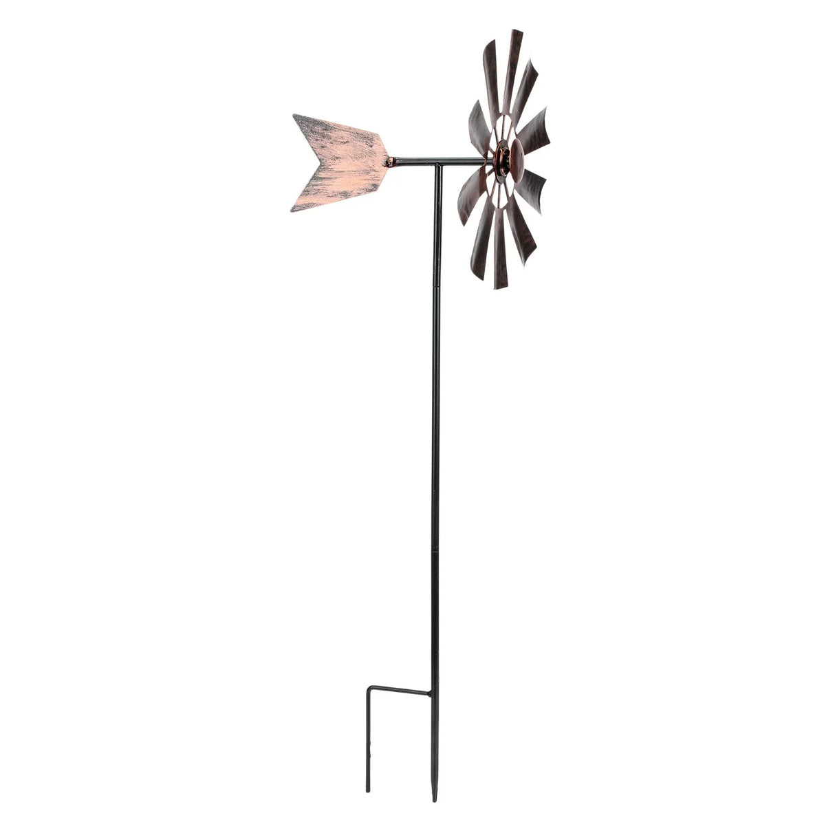 Metal Pinwheels Large Outdoor Ornaments Garden Stake Windmill