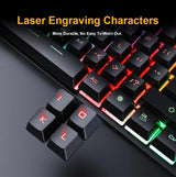 Gaming keyboard Gamer keyboard with backlight USB 104