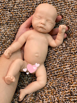 8 styles/28cm Cuddly Unpaint Solid Silicone Bebe Reborn