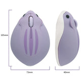 Cute 2.4G Wireless Bluetooth Mouse Mini Optical Silent