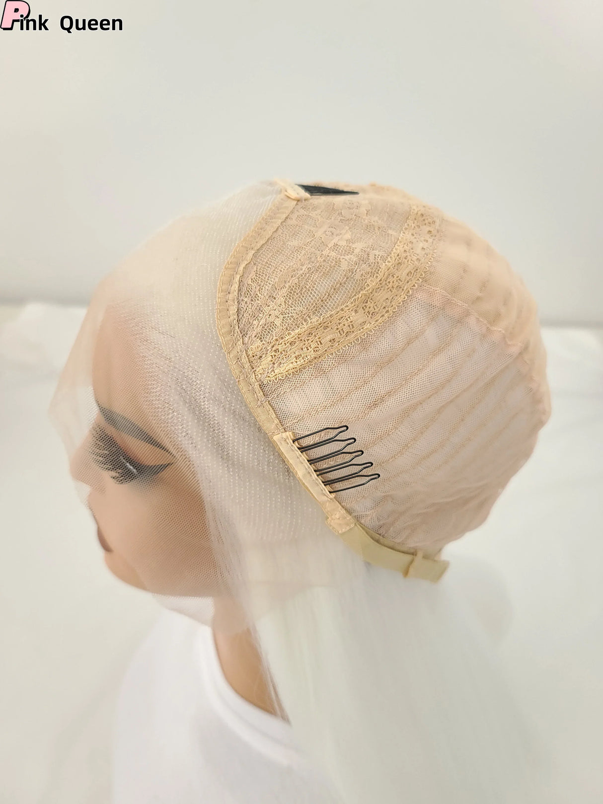 Bombshell Snow White 13*4 Synthetic Hair Front Lace