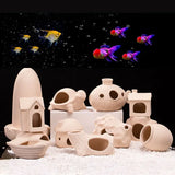 Clay Aquarium Decoration Ceramics Fish Tank Landscaping Shrimp