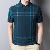 BROWON Business Polo Shirt Men Summer New Casual