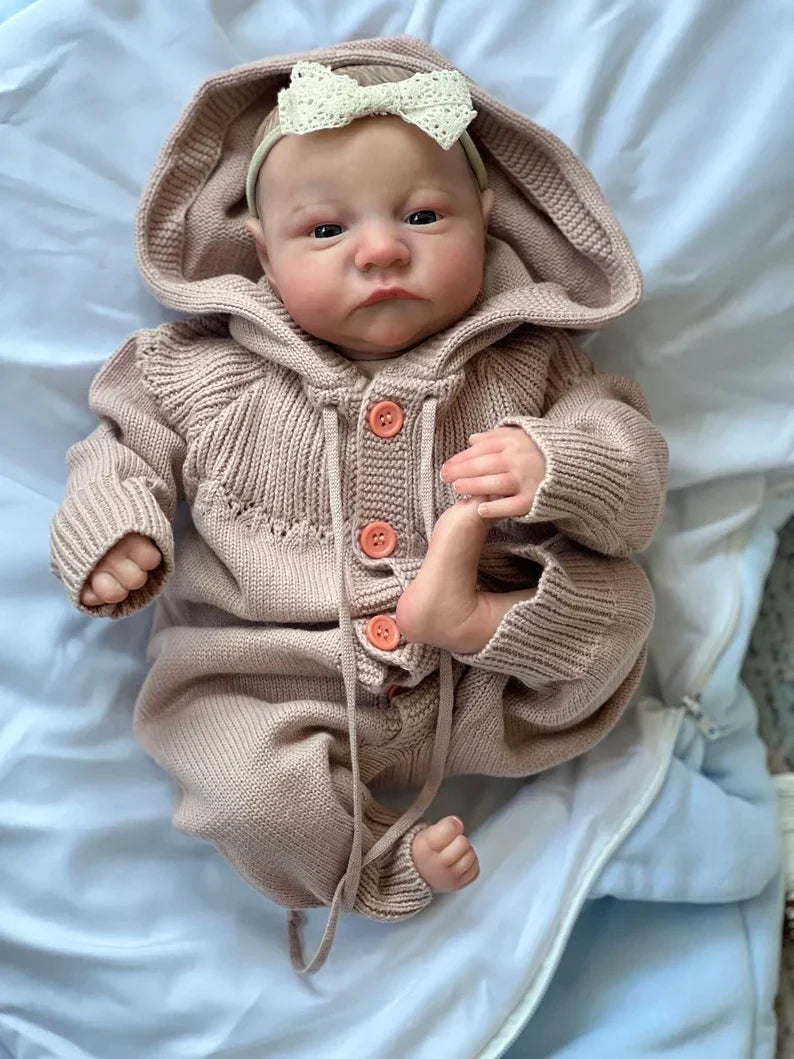 NPK 19inch Already Painted Finished Reborn Baby Doll