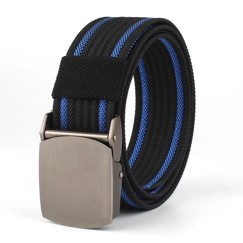 High Quality Belt Nylon Canvas Metal Automatic Buckle