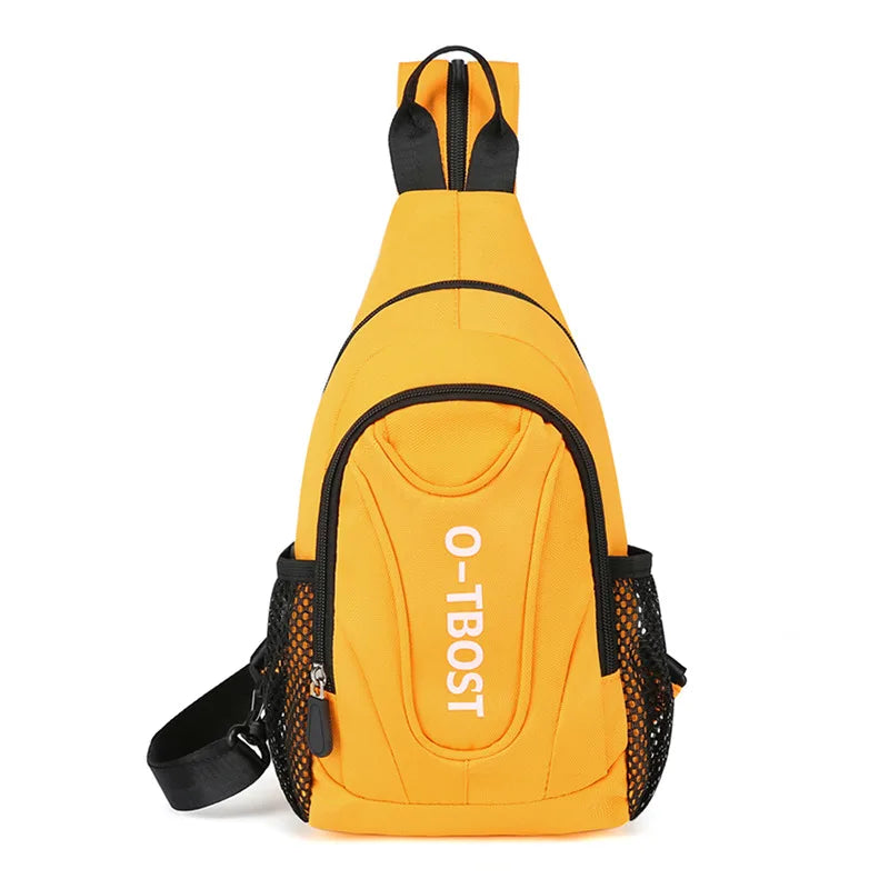 Men Women Polyester Shoulder Bags Outdoor Nylon Fanny
