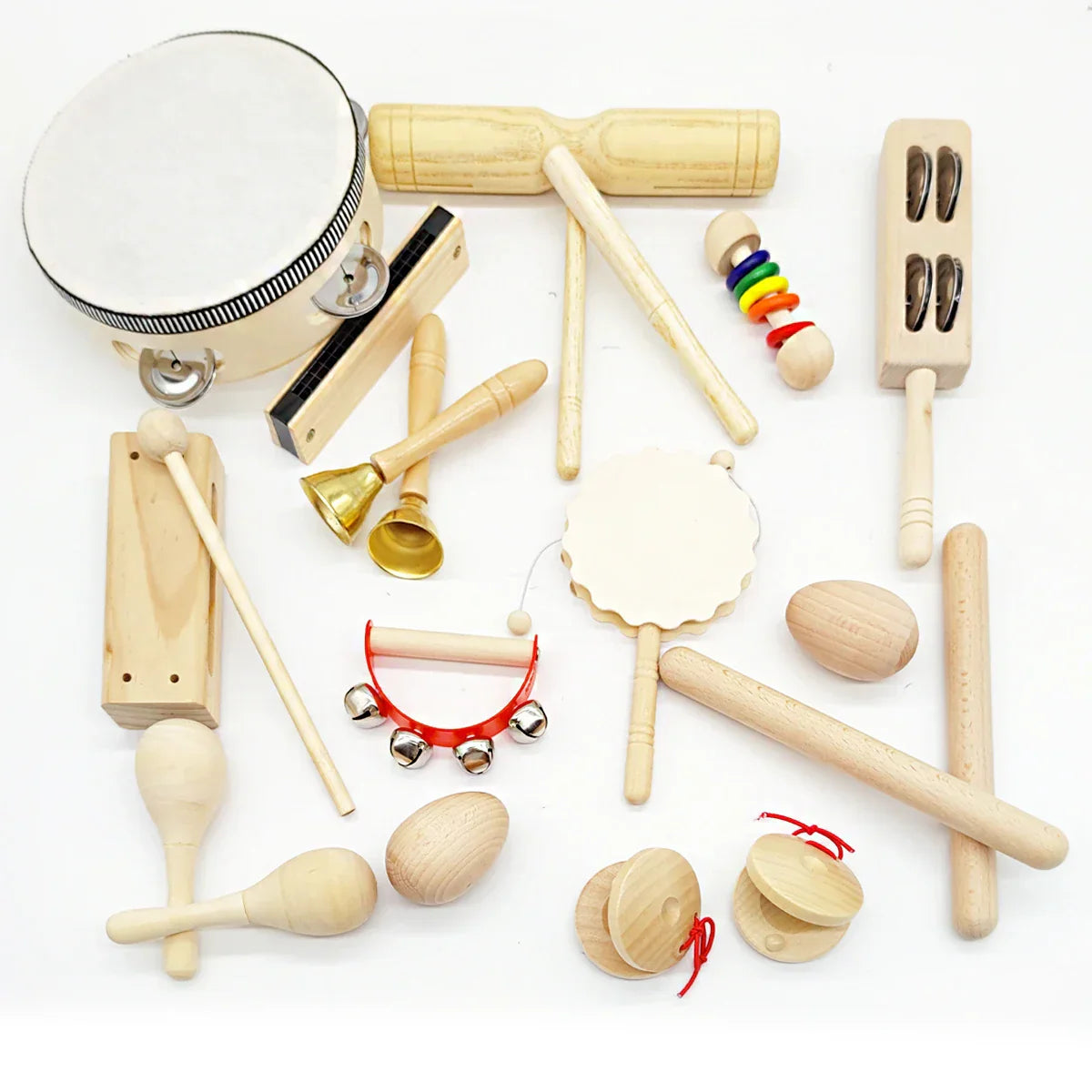 New Baby Percussion Instrument Education Creative Development Wooden