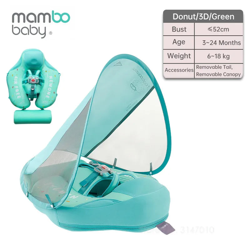 Mambobaby Float Non Inflatable Upgrade Soft Baby Swimming