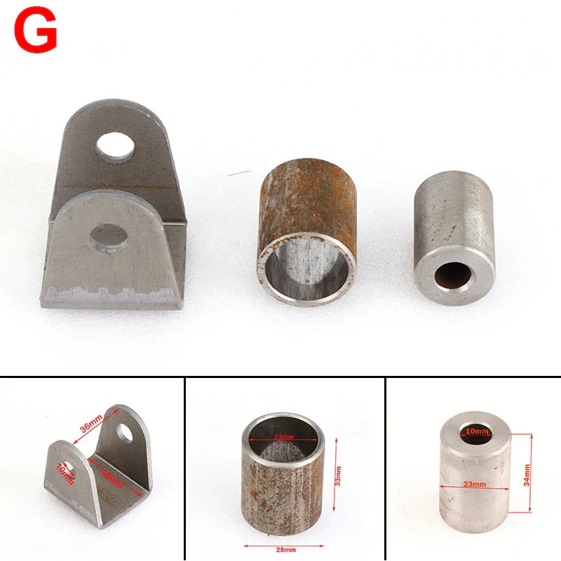 Swing arm Mount Brackets With Bushings hanging lugs