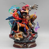 22cm One Piece Figurine Three Captain Anime Figure