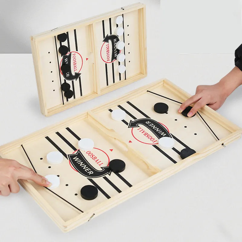 Table Hockey Paced Sling Board Game Fast Winner