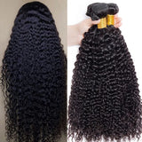 100% Human Hair Kinky Curly Bundles Raw Hair