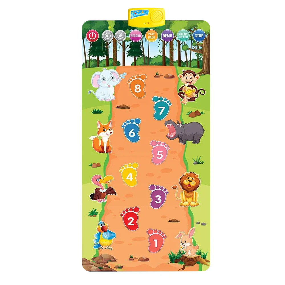 Kids Musical Piano Mat Duet Keyboard Play Mat