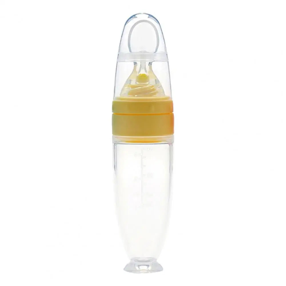 Baby Spoon Bottle Feeder Dropper Silicone Spoons for