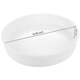 14in Round Deep XL Large Tray Mold Shiny