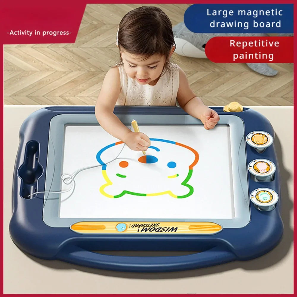 Children's drawing board Magnetic baby writing board Magnetic