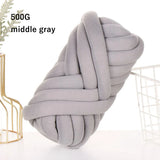 500g/1kg Thick Chunky Yarn Cored Cotton Wool Tube