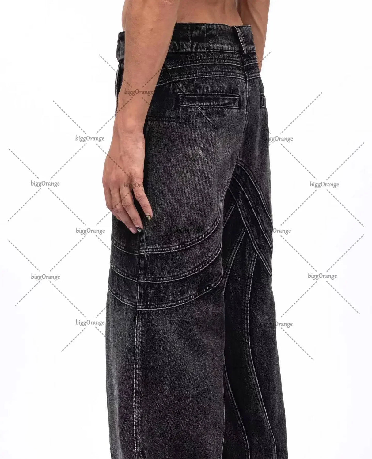 Y2K Punk Hip Hop Jeans Men Women 2023