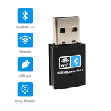 WiFi Bluetooth Wireless Adapter 150Mbps USB Adapter 2.4G