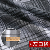 Yarn Dyed Soft Thickening Grinding Wool Plaid Fabric