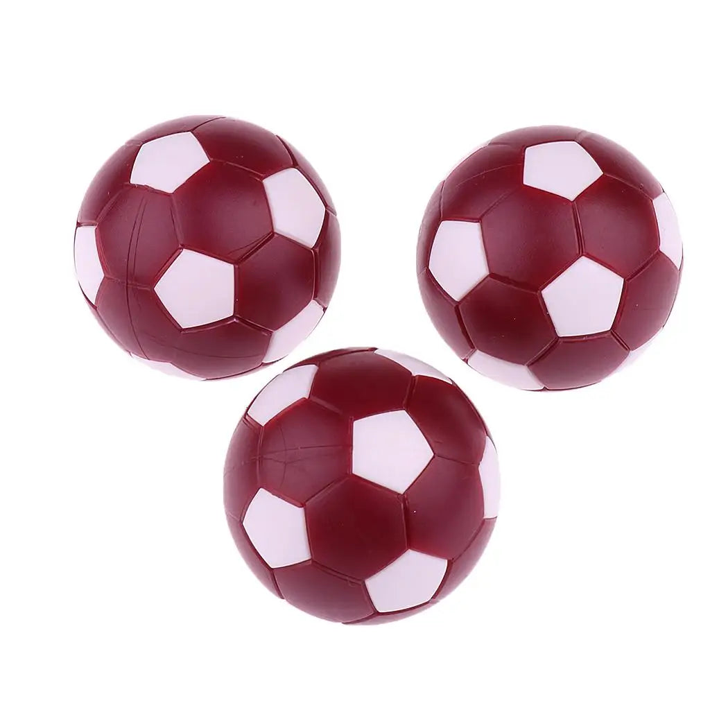 6 Pieces Foosball Table Football Round Indoor Games