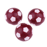6 Pieces Foosball Table Football Round Indoor Games