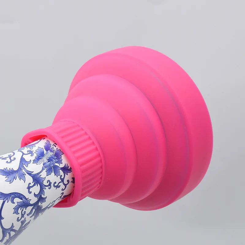 Universal Silicone Hairdryer Diffuser Cover Adjustable Temperature Resistant