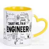 Engineer Cups Mechanic Coffee Mugs Scientific Technical Office