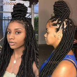 40 Inch Full Lace Front Braided Wigs Butterfly