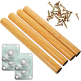 Solid Wood Table Legs Furniture Replacement Parts Dining