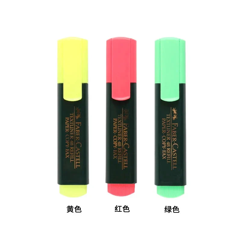 1pcs/3pcs German Faber Castell Highlighter 1548 Color Marker