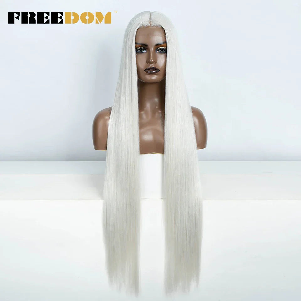 FREEDOM Synthetic Lace Frontal Wig For Women 38