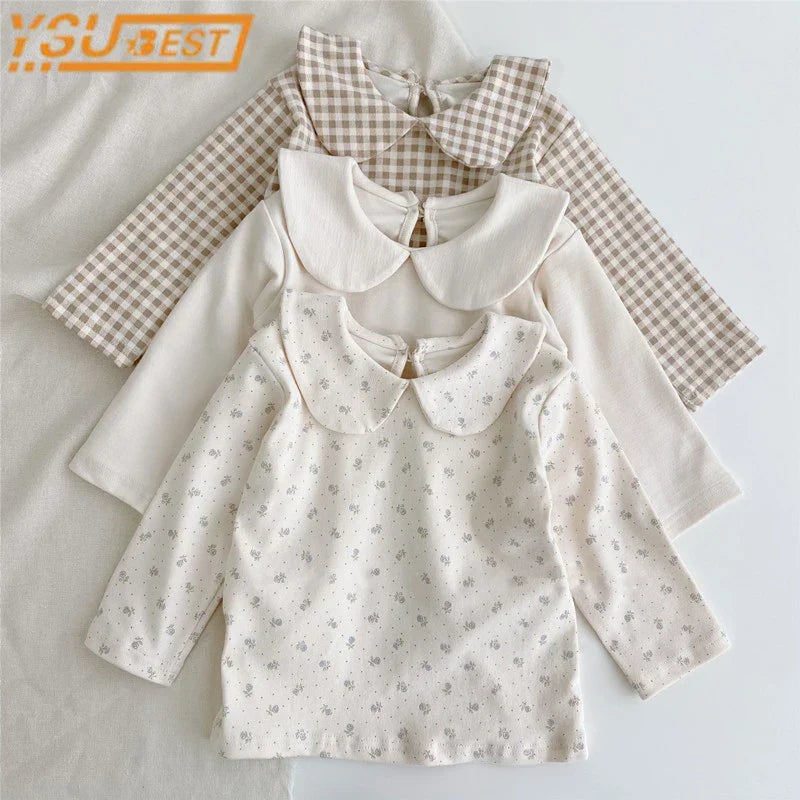 2022 Toddler Baby Girl Long Sleeves T-shirt Baby