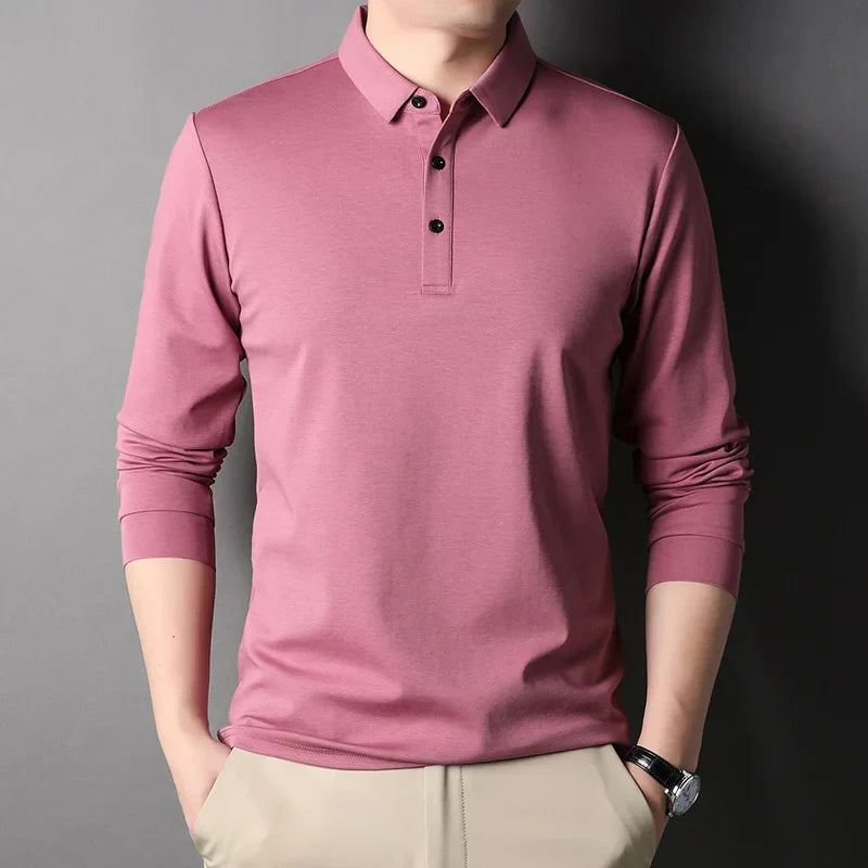 Top Grade Mulberry Silk 5.2% New Fashion Polo