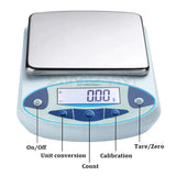 3000/5000g/30kg 0.01g/0.1g Digital Electronic Balance Lab Jewelry Scale