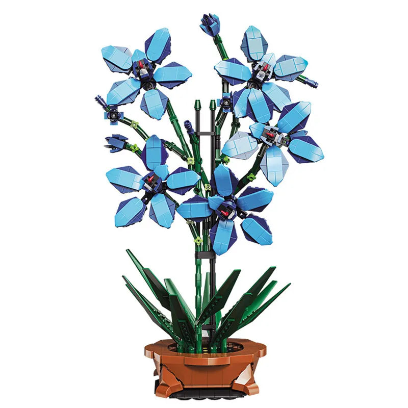 City Creativity Bouquet Flower Cymbidium Faberi Bonsai Potted