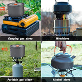 Camping Cooking Set Outdoor Aluminum Lightweight Equipment Camping