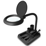 5X 10X Magnifying Glass with 40 LED Light