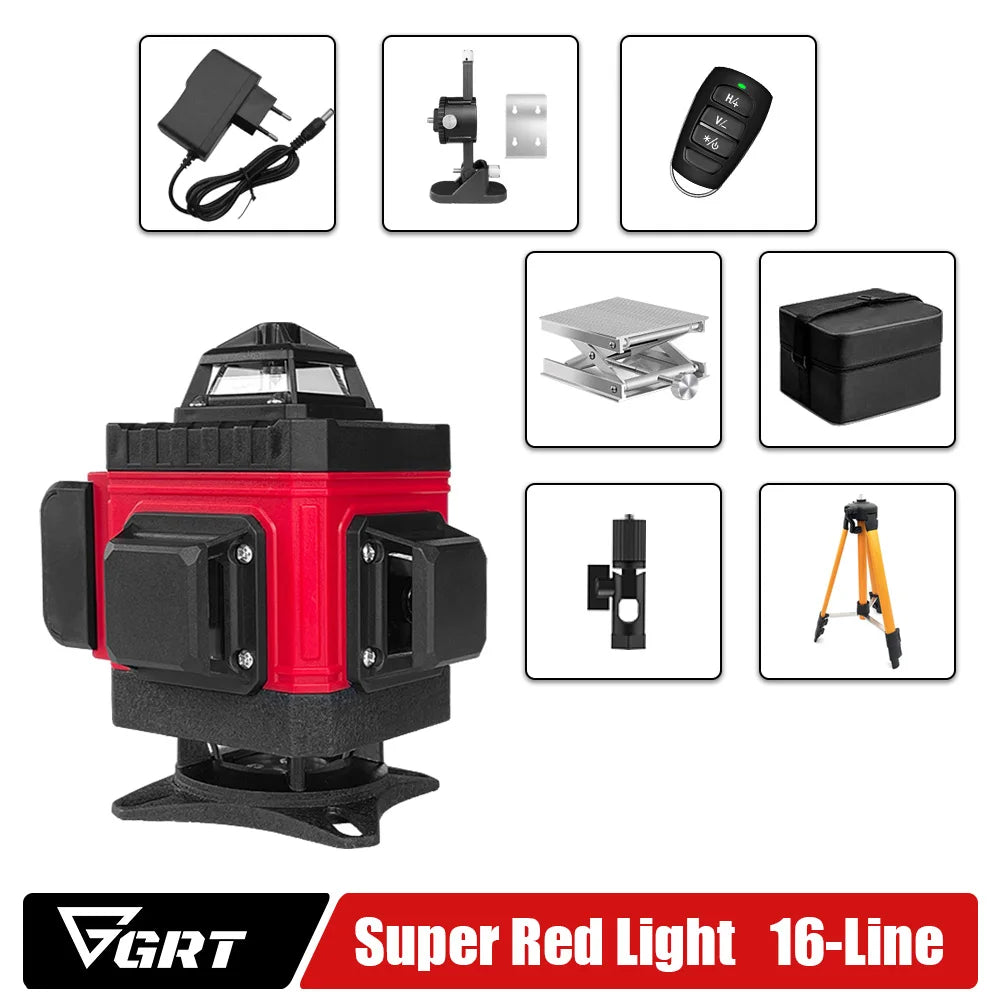 Laser Level Red Line Self Leveling 360 Horizontal