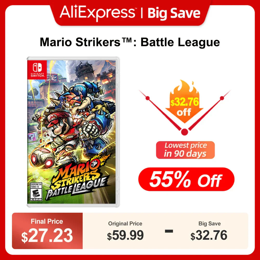 Mario Strikers Battle League Nintendo Switch Game Deals