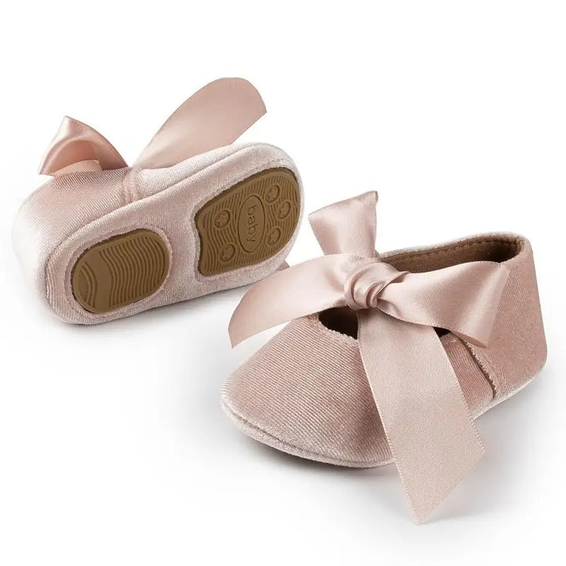 Baby Girl Princess Shoes Toddler Non-slip Flat Soft-sole