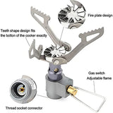 BRS Outdoor Portable Solo Titanium Camping Gas Stove