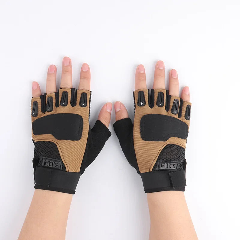 Tactical gloves, half finger riding, fitness, Yunda gloves,