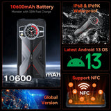 Cubot KingKong 9, Helio G99, 120Hz 6.583-Inch Screen,