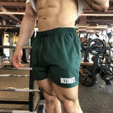 NEW Men Running Shorts Sports Jogging Fitness Breathable