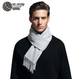 100 Wool Scarf for Men Cashmere Wool Scarf