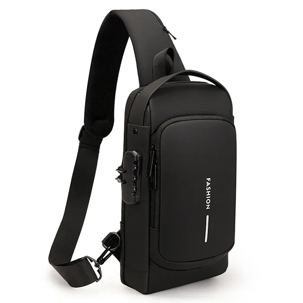 Antitheft Tape Bag Portable Backpack with USB Charging