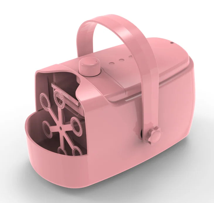 Bubble machine portable fully automatic support plugin or